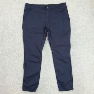 Kuhl Resistor Lite Chino Pants Mens 38x32 Navy Blue Outdoors Hiking Tapered